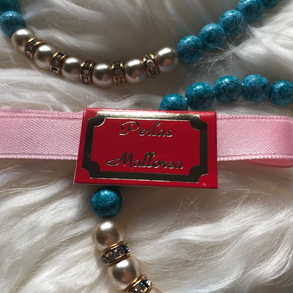 GIFT…boxed NEW Pearl Necklace from Spain